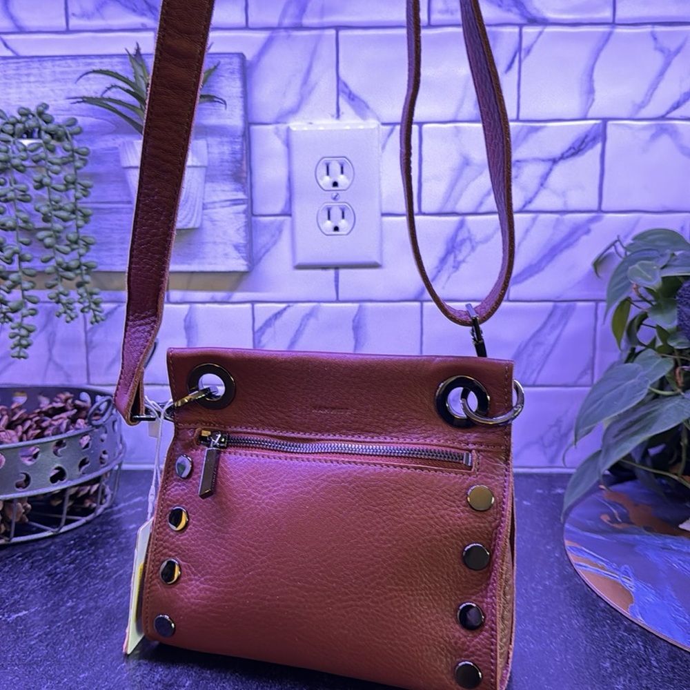 NWT💥Hammitt Sml Tony Baroque Leather Crossbody Bag Reg $325